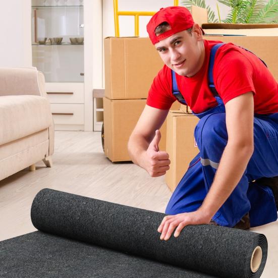 Rectangle Garage Floor Mat for Under Car Garage Flooring Rug Non Slip and Waterproof Backing Extra Large Garage Mat (8.8 X 22 Ft/2.69x6.71m)