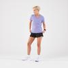 Decathlon 500 Series Breathable, Moisture-wicking, Quick-Drying, Comfortable Short-Sleeved T-Shirt - Women's Lavender Purple