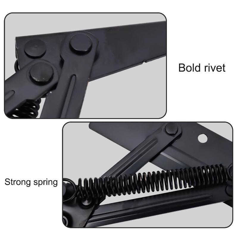 Cabinet Sofa Bed Hinge Steel Lift-Up Support Hinge Door Cabinet Drawer Furniture Hinges Mounting Bracket Hardware Repair Tools