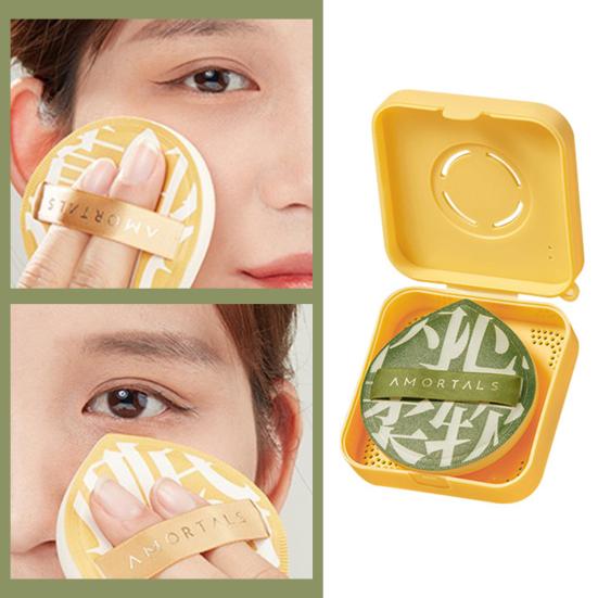Soft Air Cushion Puff Concealer Sponge Dry Wet Use Perfect Fitting Powder Puff for Oily Combination Blemished Skin