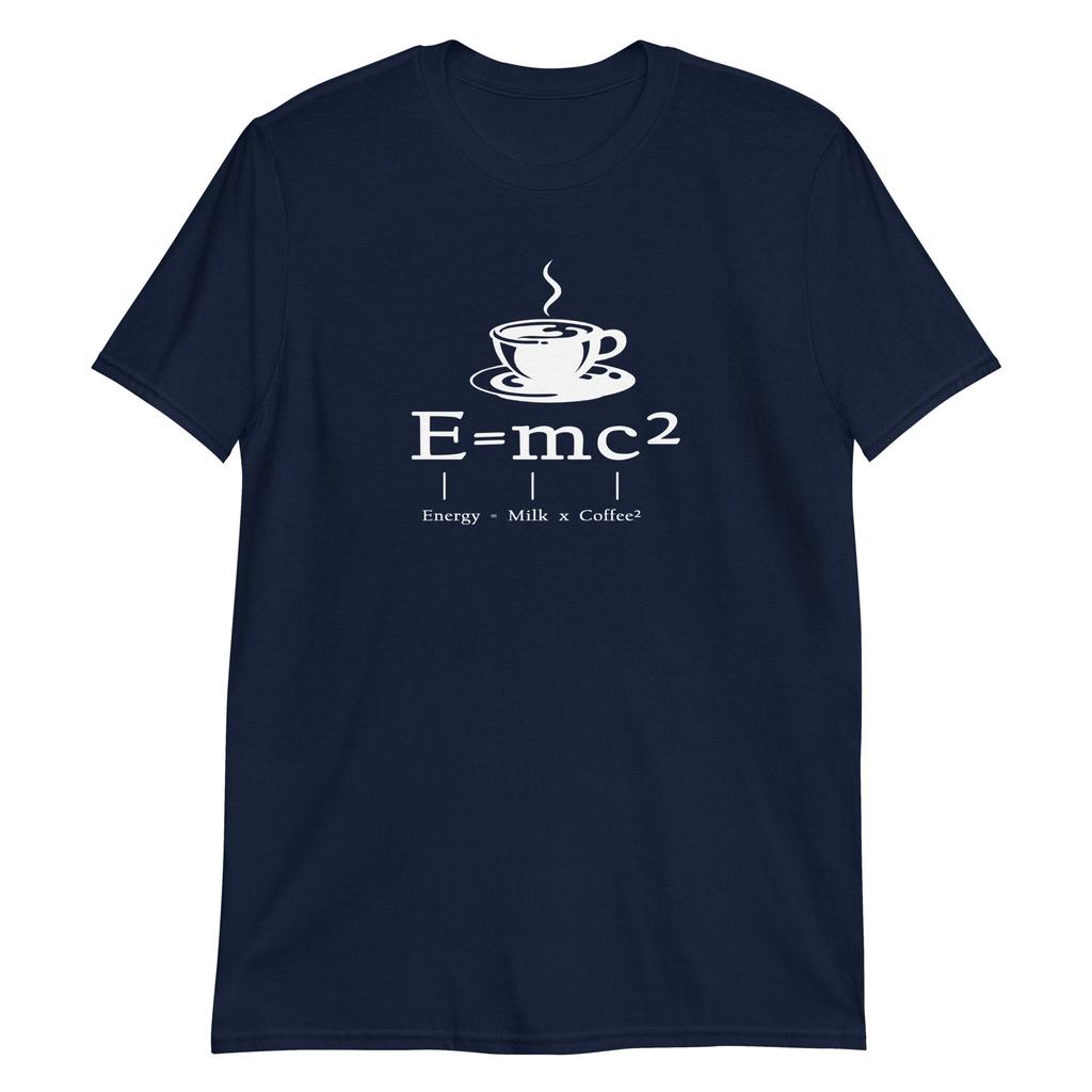 Coffee T-Shirt Einstein T-Shirt Science T-Shirt Math T-Shirt Comfortable and Breathable for Daily Use Men Clothing