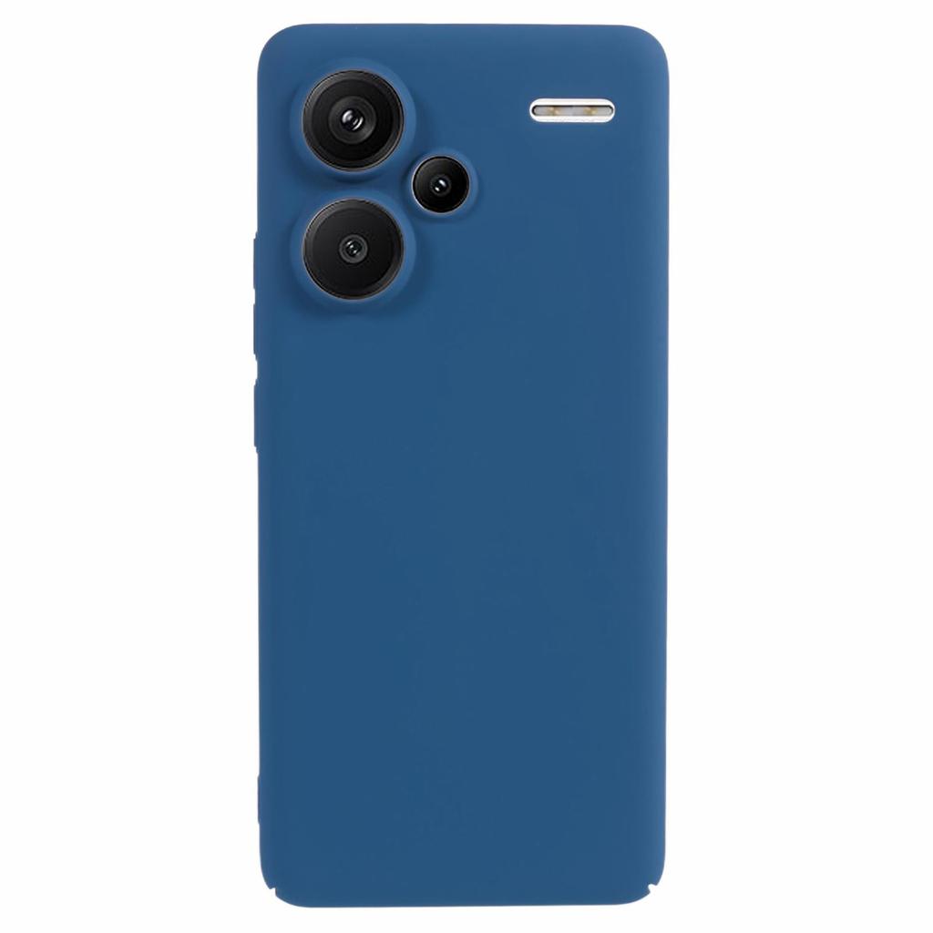 Dla Xiaomi Redmi Note 13 Pro+ 5G Etui na telefon Pokrycie na telefon komórkowy z gumowanego PC o fakturze skóry