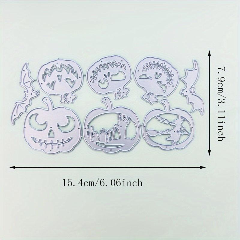 Halloween Pumpkins Bats Metal Cutting Dies Stencil for DIY Scrapbooking Photo Album Embossing Paper Cards Crafts Diecuts