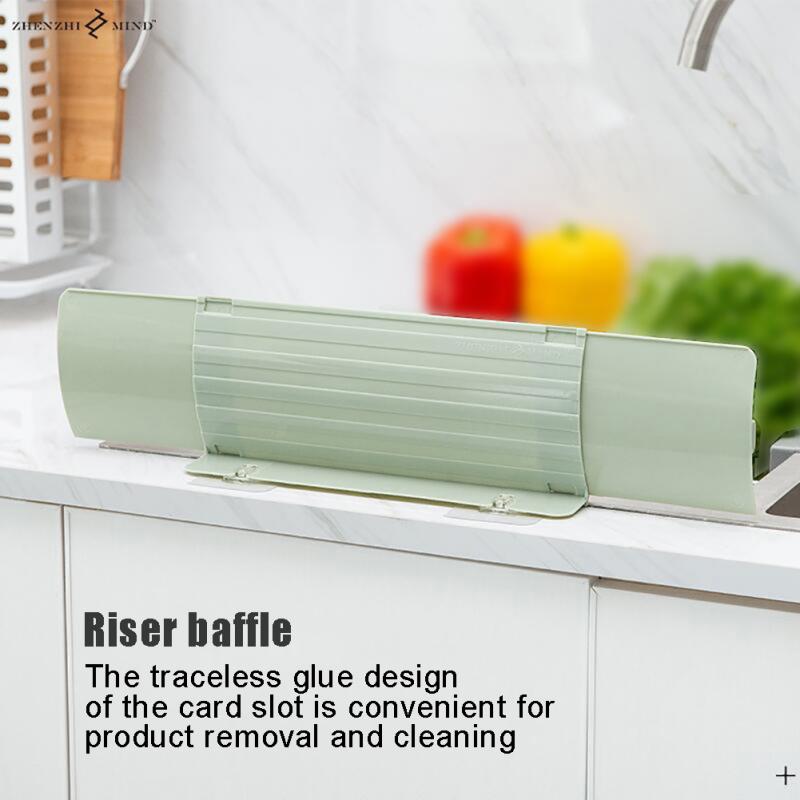Sink Water Baffle Pool Water Splash Guards Ruit Vegetable Washing Boards Plastic Kitchen Accessories Sink Splash Guard Durable