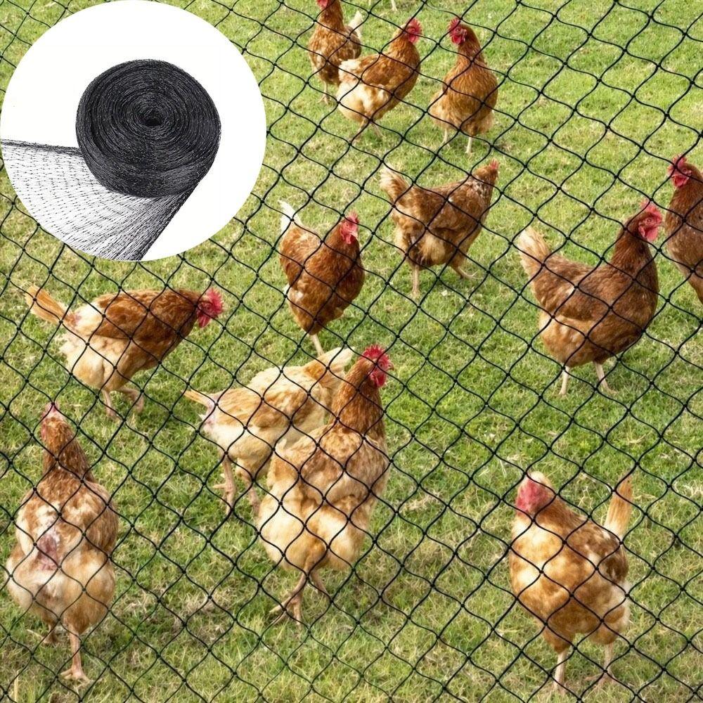 Multi Purpose Braided Cord Netting Heavy Duty Bird Protection Mesh Bird Netting Chicken Coop