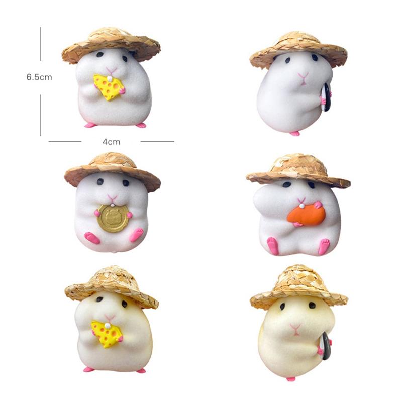 Ood Hamster-Auto-Ornamente, Fenster-Seiten-Auto-Innenzubehör, Dekorationszubehör