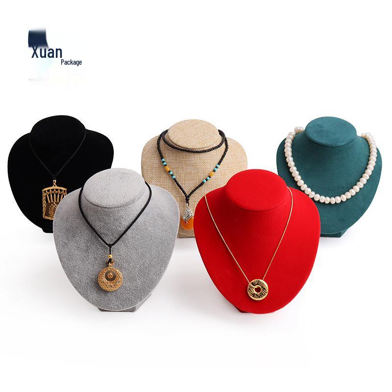Heart Necklace Jewelry Display Stand for Pendant Exhibits