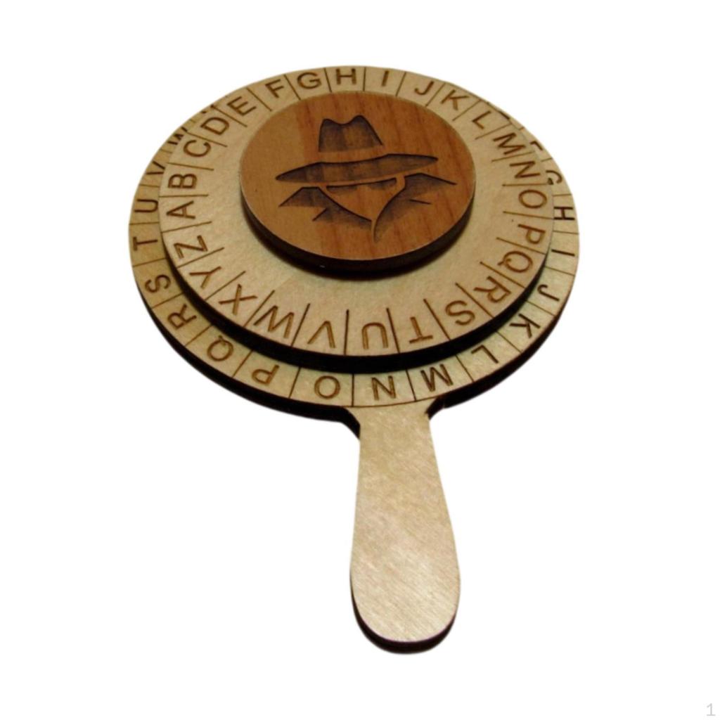 Kaçış Odası Şifre Çarkı. Alfabe Tekerleği Yaratıcı Aksesuar Dedektif Çözücü Disk