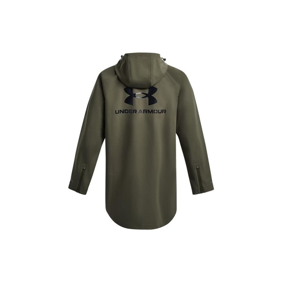 Under Armour Storm Letter Logo Print 3-Layer Protective Training Jacket Men Green 1375446-390 L