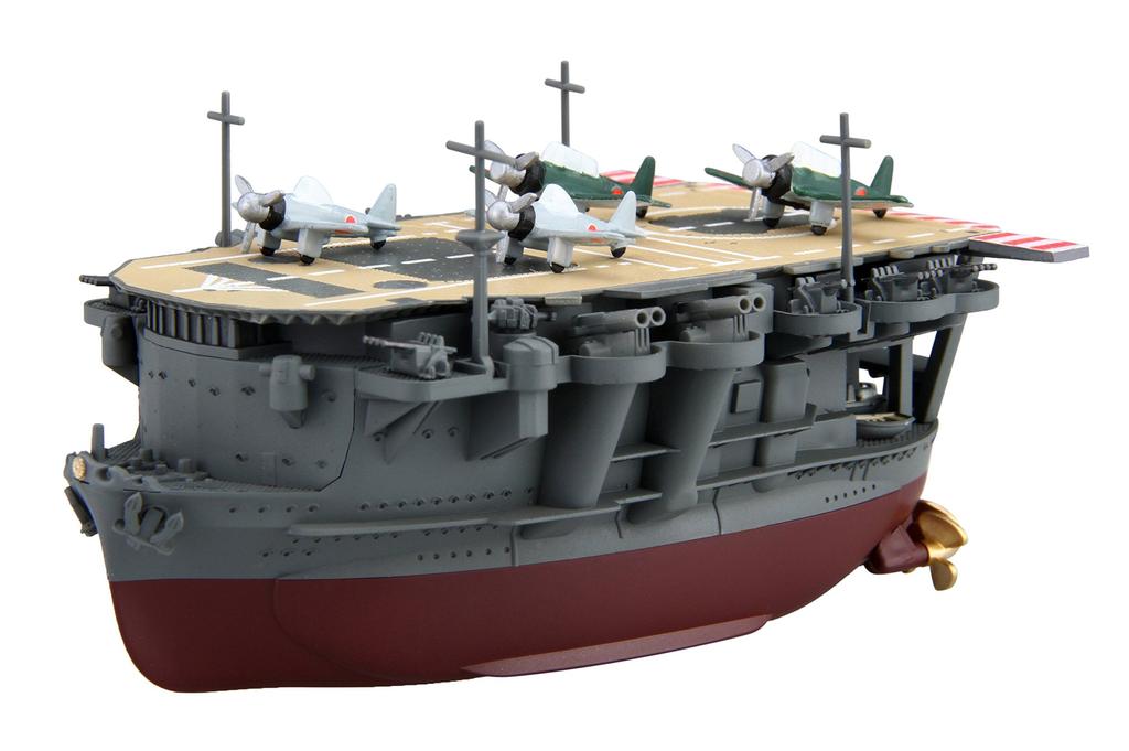 Fujimi Model Chibimaru Fleet Series Ryujo Total Length 11cm Plastic Model Chibimaru 22 No.22 Approx. Non-scale Pre-colored