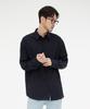 Gift Original (Unisex) Soft Hidden Button Shirt Navy