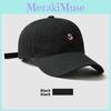 Casual Baseball Cap With Embroidered Letter S And Adjustable Fit For Summer Outdoor Activities
