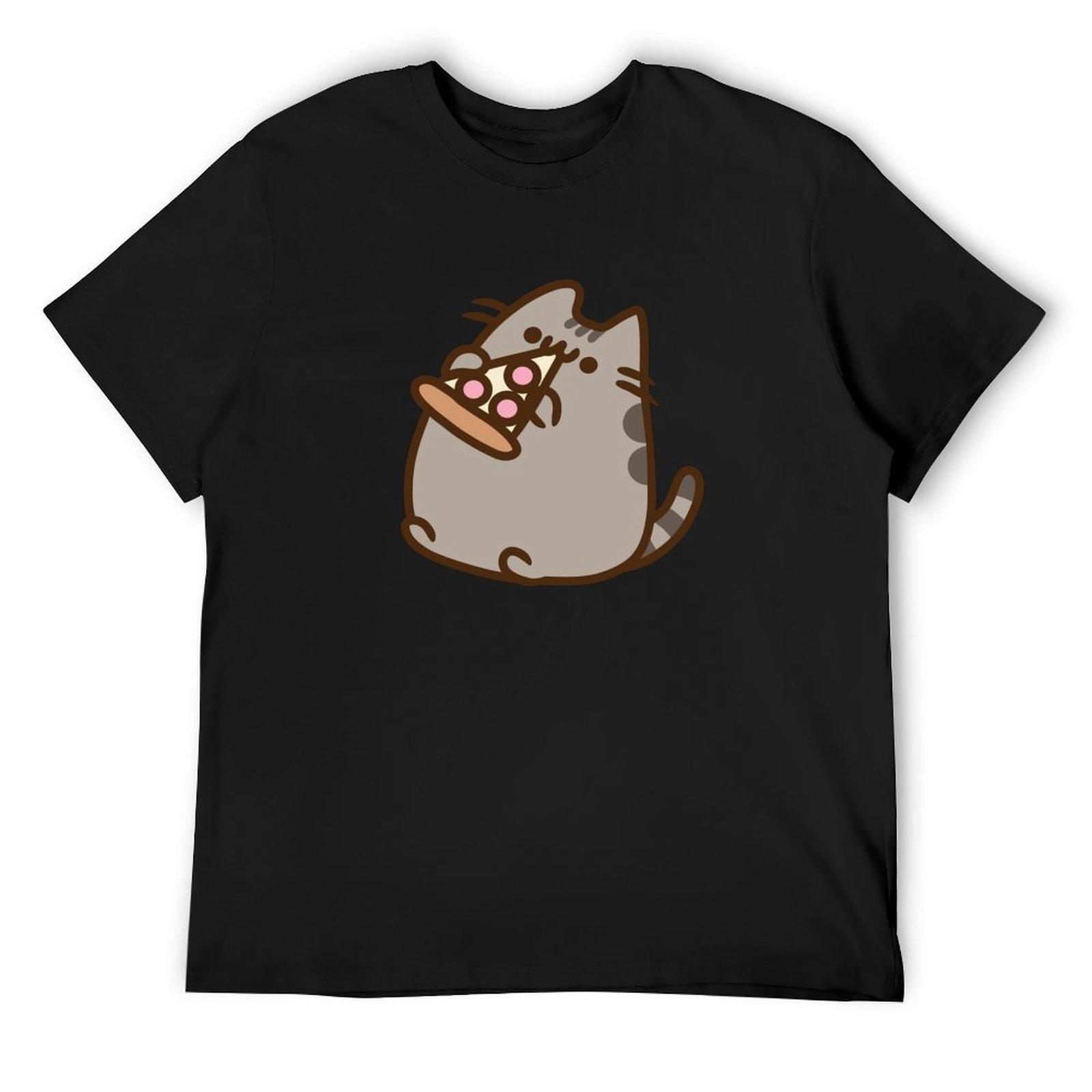 

Футболка Pusheen s Pizza Love, Футболка на заказ, Модные футболки, Мужская футболка, Мужские футболки 4XL