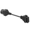 17 Pin To 16 Pin OBD2 Adapter Connector Diagnostic Scanner Cable for Mazda