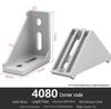 Industrial Aluminum Extrusion Corner Brackets