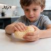 Hand Stress Reliever Simulated Peanut Squeeze Toy Relieving Shape Sensory Stretchy Fidget Anti-anxiety Relaxation