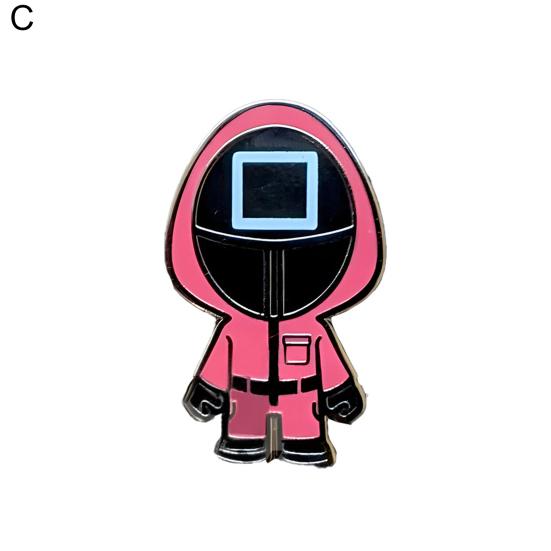 1/4 Pcs TV Series Brooch Cartoon Acrylic Clothes Pin Smooth Touch Hats Scarves Bags Decoration Pin Souvenir Jewelry