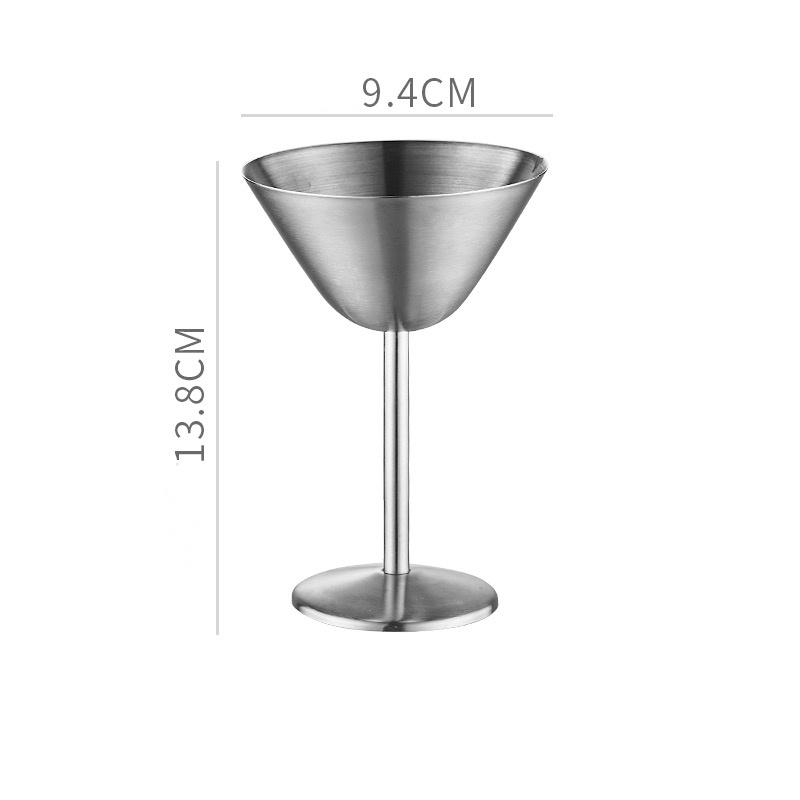 Agave Glasses Personalized Metal Cocktail Cup Liquor Wine Goblet Juice Tumbler Bar Party Wedding Restaurant Home Drinkware Cup