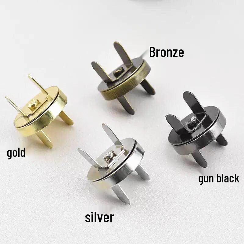 Unsichtbare magnetische Druckknöpfe ohne Nähen - 1,4 cm & 1,8 cm für Taschen, Geldbörsen und Mäntel