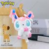 Pokemon Q Version Sylveon Espeon Umbreon Vaporeon Plush Toys Keychain Kawaii Leafeon Jolteon Flareon Glaceon Peluche Dolls Gifts