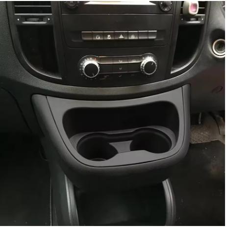 

Car Central Control Cup Holder Panel For Mercedes Vito For Metris W447 2016-2026 Insert Dual Drinks Cup Holder Accessories