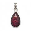 Natural Opal Pendant 15 ct Monarch 925 Sterling Silver Pear Cut Gems October Birthday Birthstone