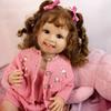 Unique Reborn Baby Realistic 55 Cm Full Silicone Vinyl Smile Babies Doll Reborn Model Kids Playmates Early Educational Toy Birthday Christmas Gift