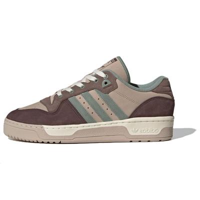 Originals Rivalry Trefoil Low-Top Skateboard Shoes Unisex Brown Sneakers ID6132
