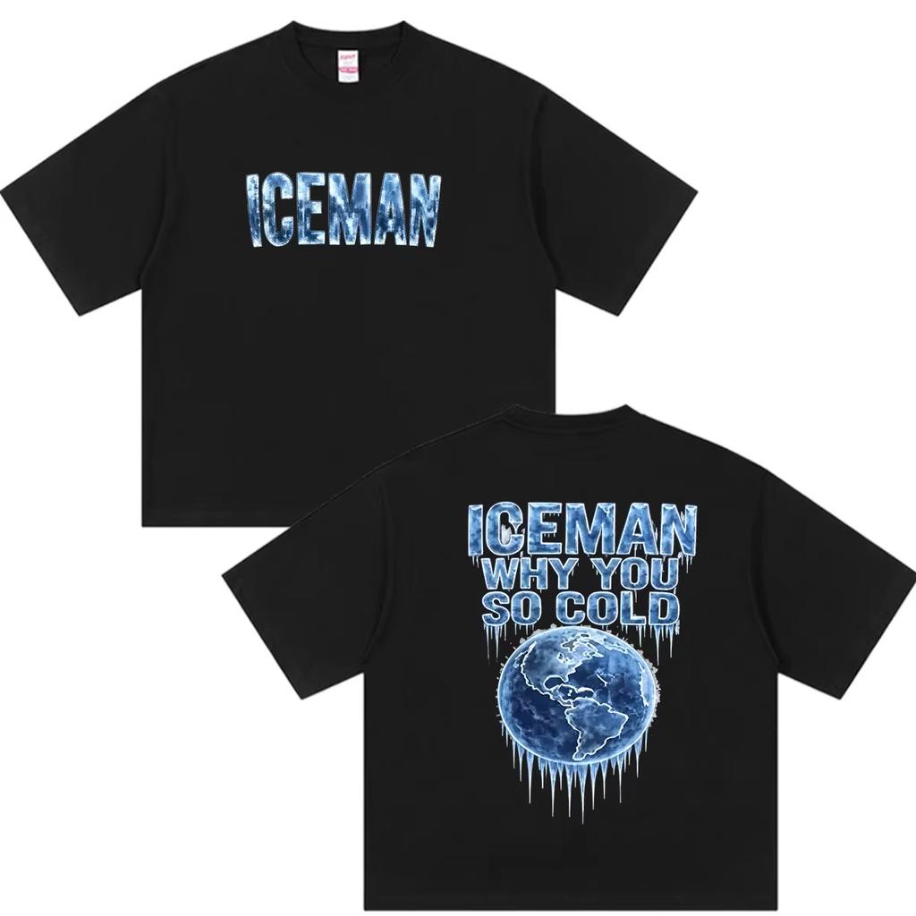 Drake IceUnisex Why You So Cold Album 2026 Merch T Shirts Unisex Unisex ONeck Fashion Clothing Tshirt Retro pure Cotton T Shirt