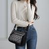 Soft leather simple fashion women's shoulder messenger bag