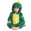 Costume Intero da Dinosauro per Bambini Tuta Morbida in Flanella con Cappuccio Abbigliamento Comodo per il Tempo Libero e Pigiami