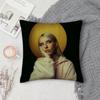 Singer Young Miko Pillow Case Square Double-Sided Printing Short Plush Sofa Cushion Cover Bedroom Pillow