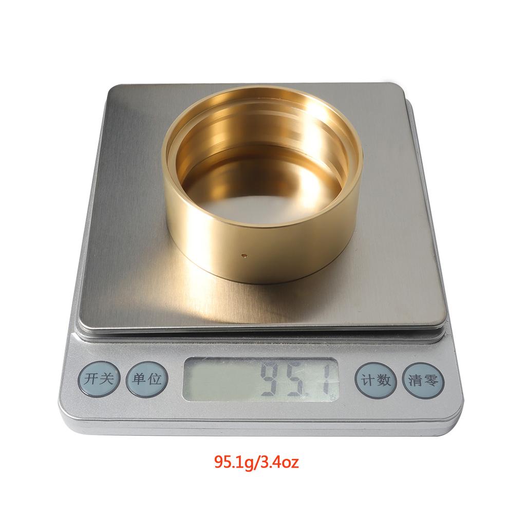 95g Brass 1.9 Inch Beadlock Wheel Weights Internal Clamp Rings for 1/10 RC Rock Crawler SCX10 II 90046 D90 TRX4 Element Enduro