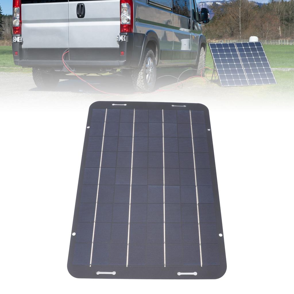 10W 18V Flexible Mini Solar Panel Polycrystalline Lightweight Portable Solar Panel Charger for Car B