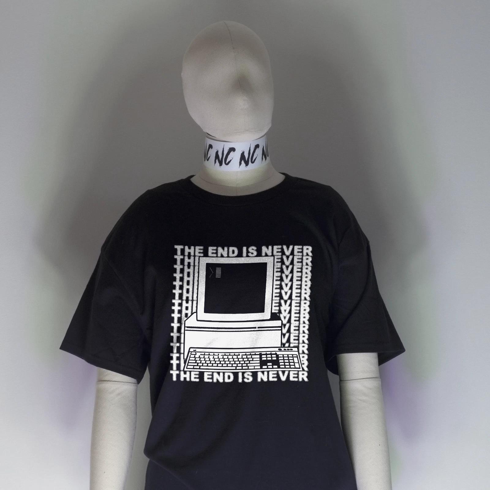 Night Channels Stanley Parable Shirt | Creepypasta Portal Meme Culture Apple L