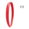 1.5cm Solid Headbands Satin Headband DIY Crafts Hairband Colorful Head Bands for Girls Women Thin Elastic Hair Hoop Accessories