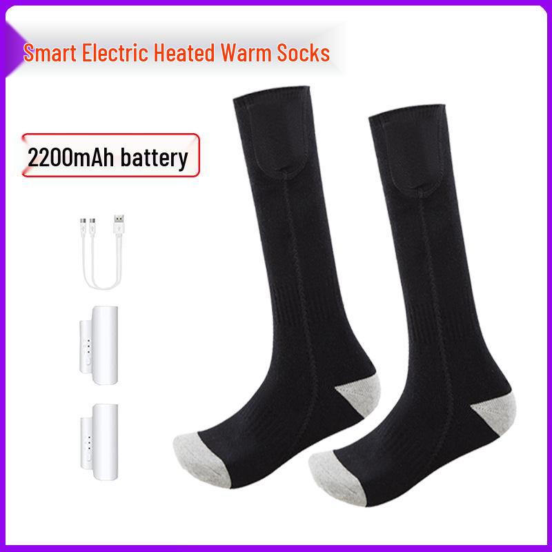 2026 USB Electric Heated Socks for Men & Women - Ideal for Outdoor Skiing & Mountaineering