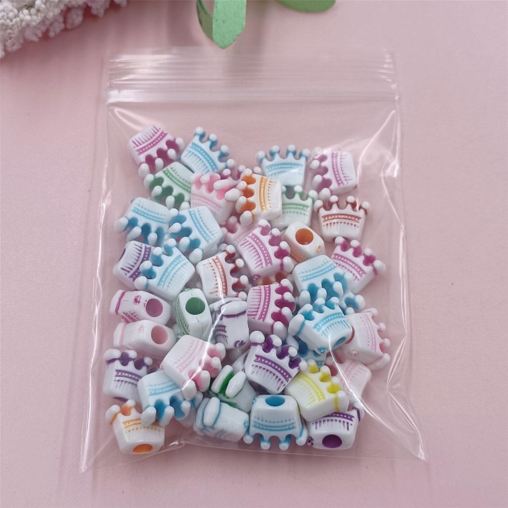 Shell Acrylic Bracelet DIY Snowflakes 50Pcs Flower Necklace Gifts Women Jewelry Handmade Loose Beads Gilrs  beads