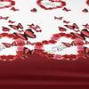 1 Simple Modern Butterfly Printed Matte Fitted Sheet, Bedroom Printed Bed Cover, Bedding (Excluding Pillowcases)