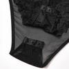 Europäischer & Amerikanischer Spitzenbesatz Mesh Rückenfreier Body 60427 - Sexy & Figurbetont