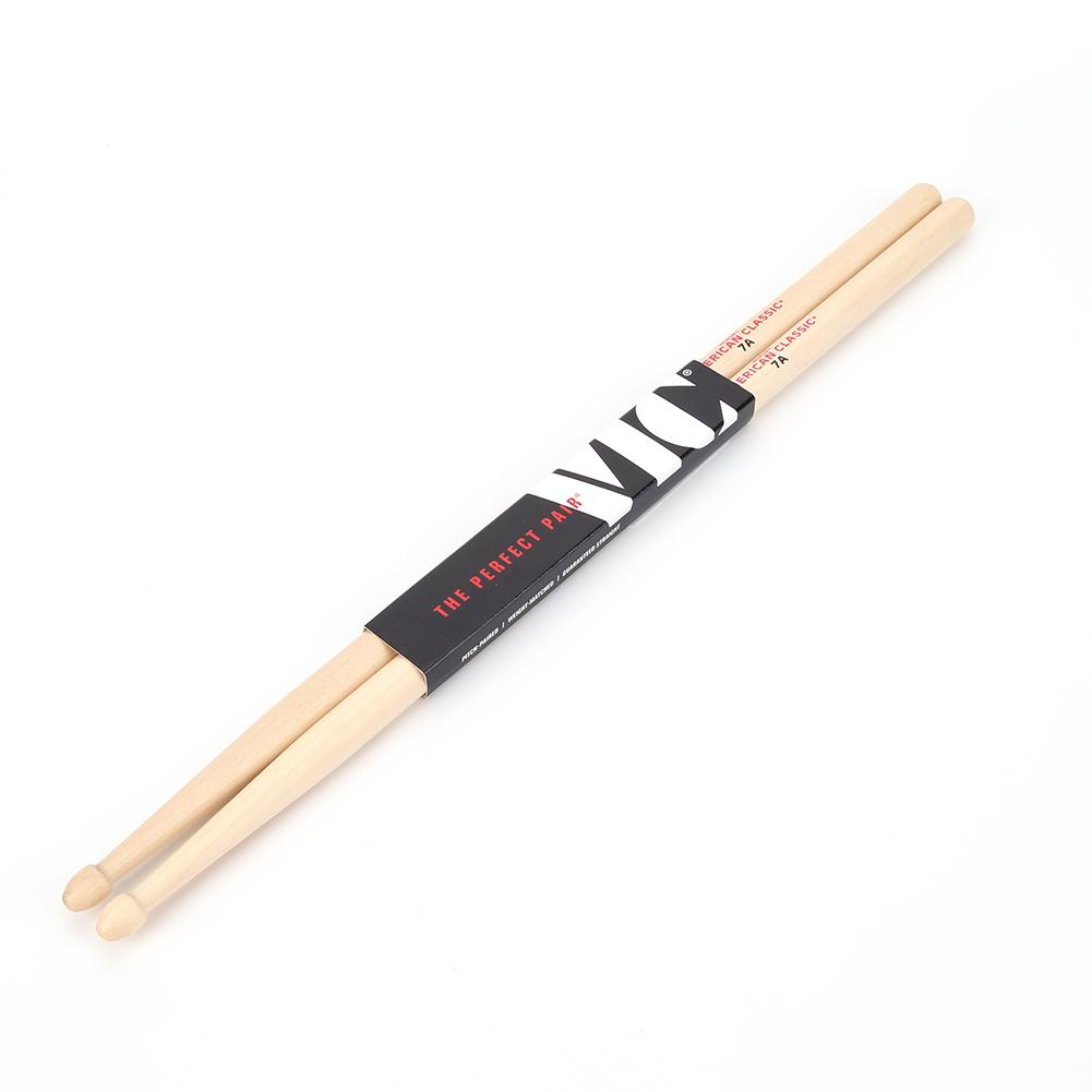 Beginners Drumsticks 5A/7A Professional Wooden Drum Sticks Wood Tip Drumsticks American Hickory Drumstick Percussion Accessories