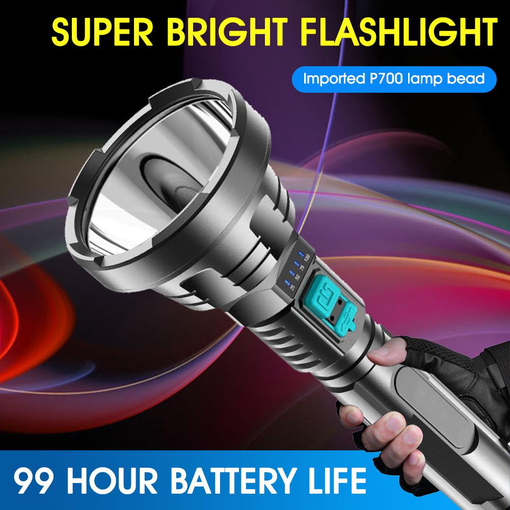 Rechargeable Flashlights Super Bright 12 Hours Long Life LED Flashlight with 3 Modes, High Powered Flash Light for Home, Outdoor