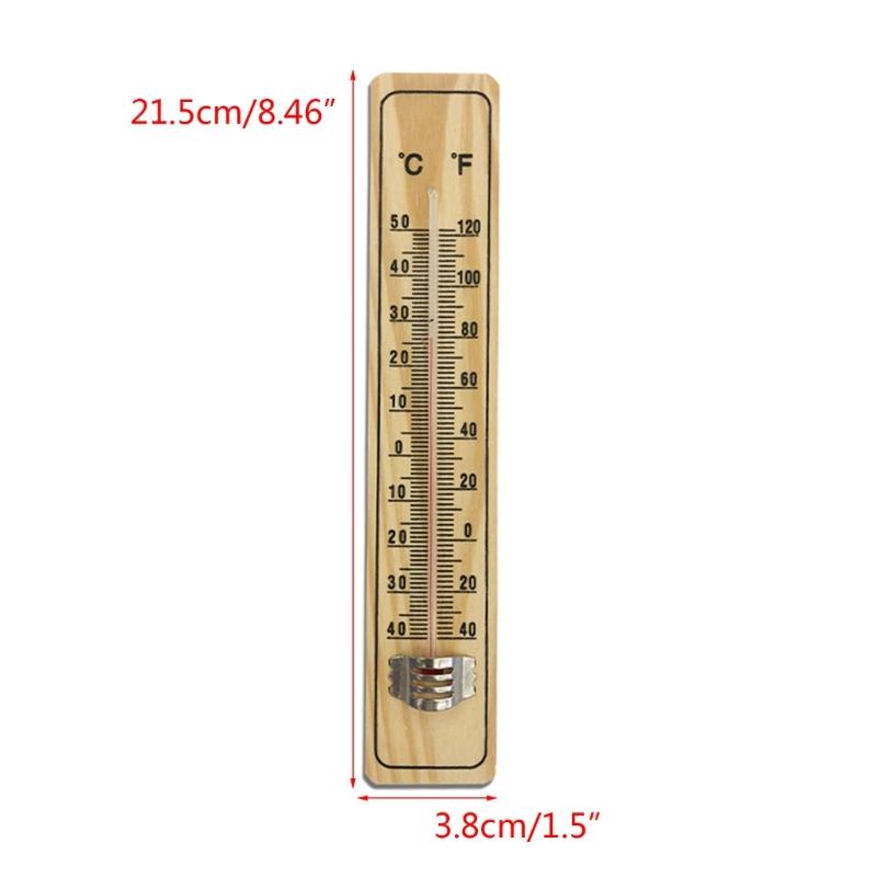 Wall Hangs Thermometer Indoor Outdoor Garden House Garage Office Room Hung LoggerTemperature MesureMeter