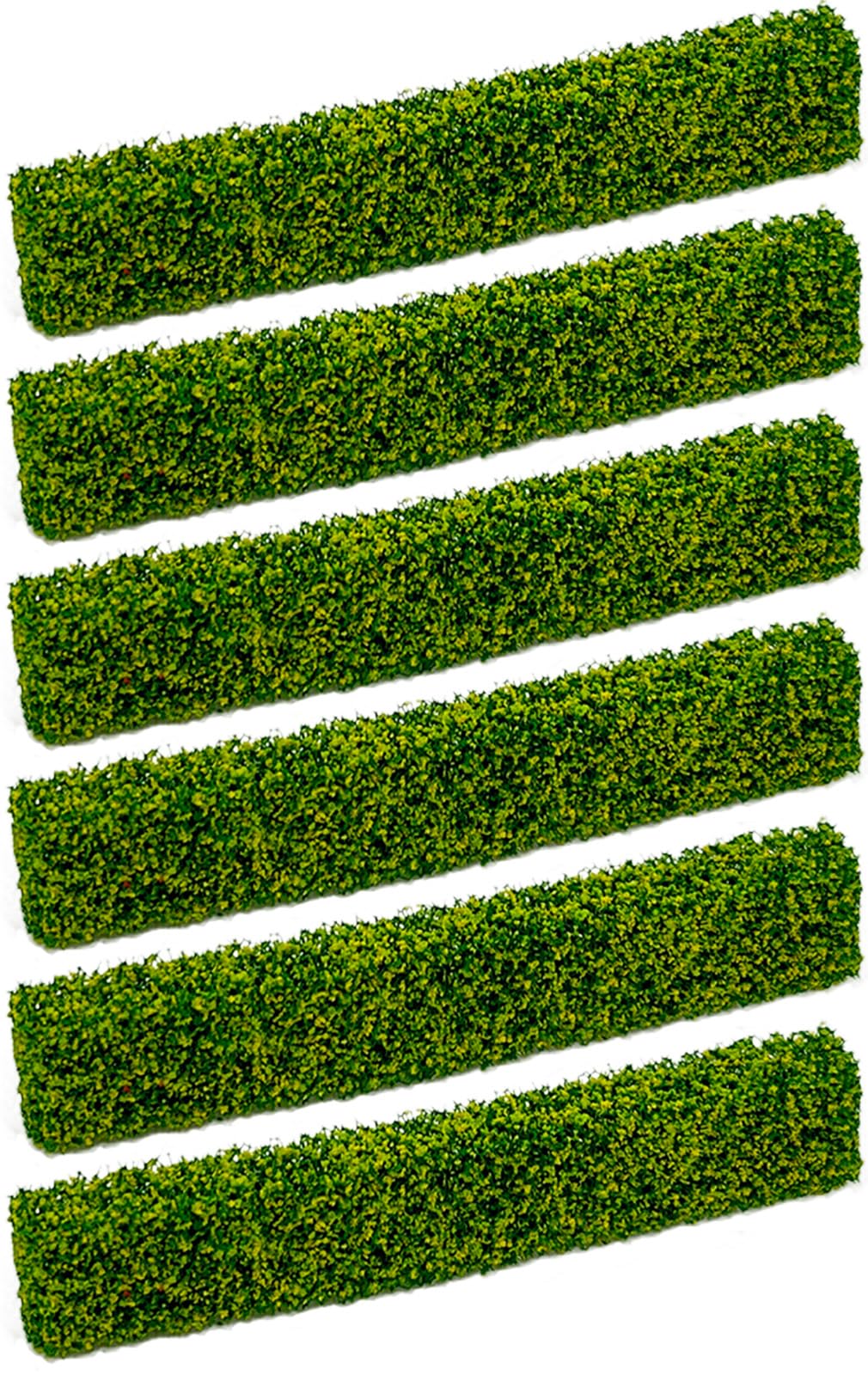 Diorama Model Miniature Tree Hedge Plant Material Set of 6 x for Miniature Gardens and Scenery Models UB-Lab. (Yellow Yellow-Green)
