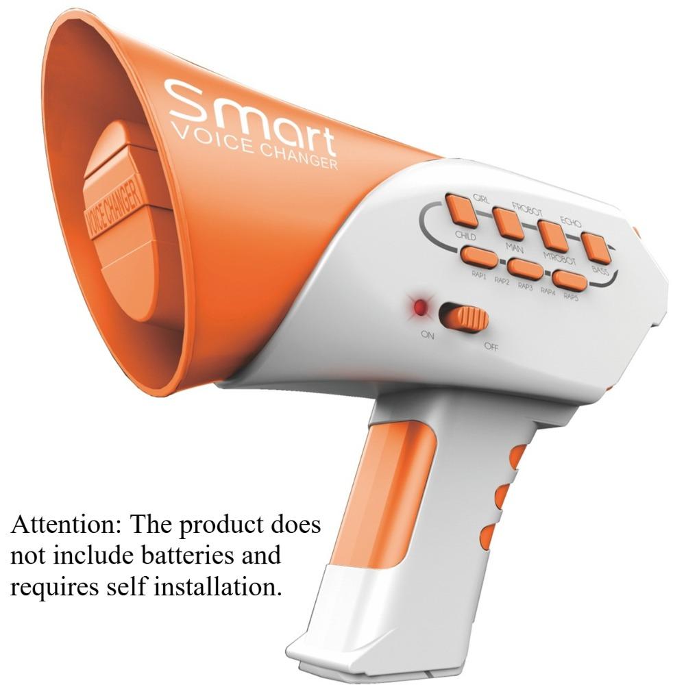 Top Quality Kids Voice Changer Megaphone Toy -Electric Loudspeaker for Roleplay& Prank Props Best Electronic Gift for Xmas Party
