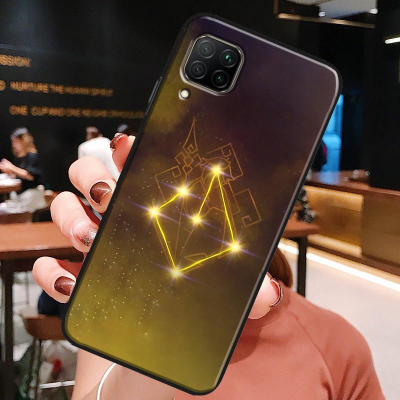 Zhongli Genshin Impact For Huawei Honor 50 8X 9X 10i P20 P30 P40 Lite Pro P Smart 2019 Nova 9 5T Phone Soft Cover