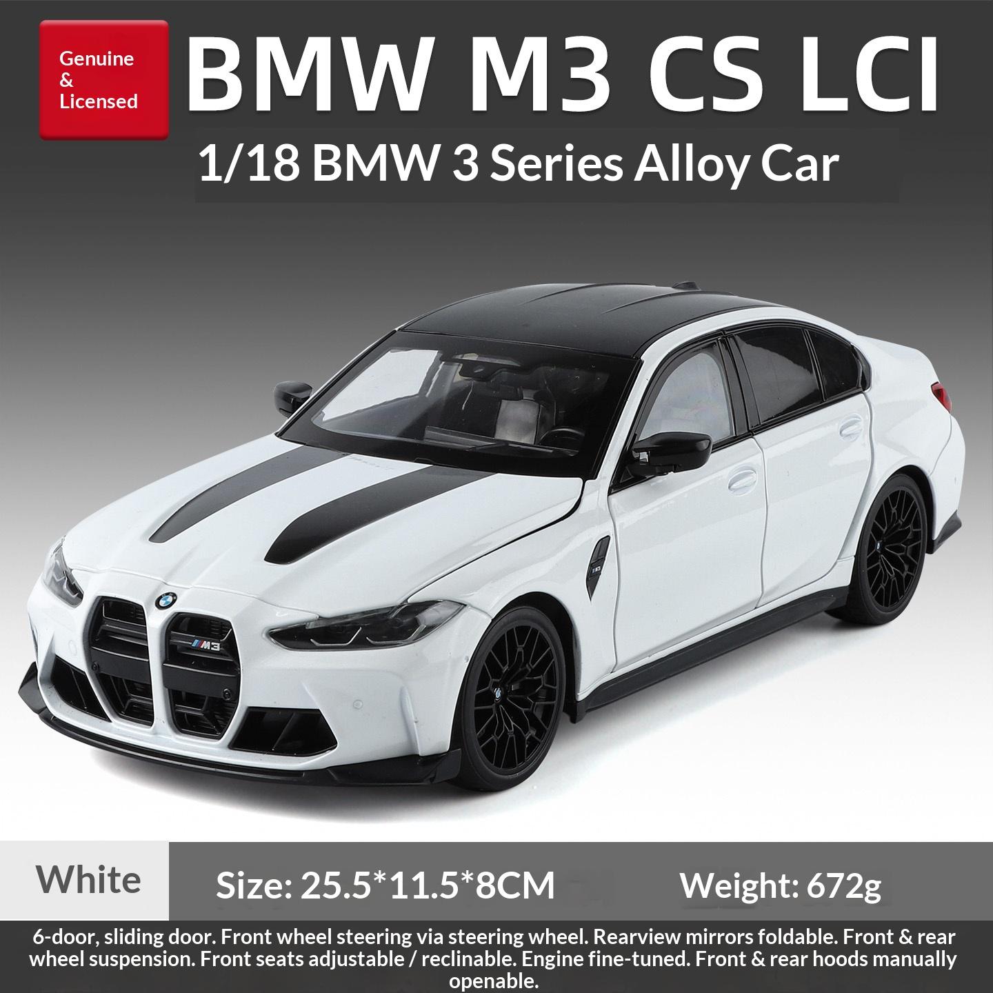 

1:18 BMW M3 alloy car imitating real car model as a birthday gift for boys, children’s toy car, birthday gift for boys