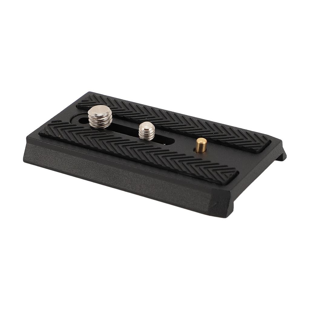 DSLR Camera Quick Release Plate with 14in and 38in Screws Universal Fit Aluminium Alloy Camera