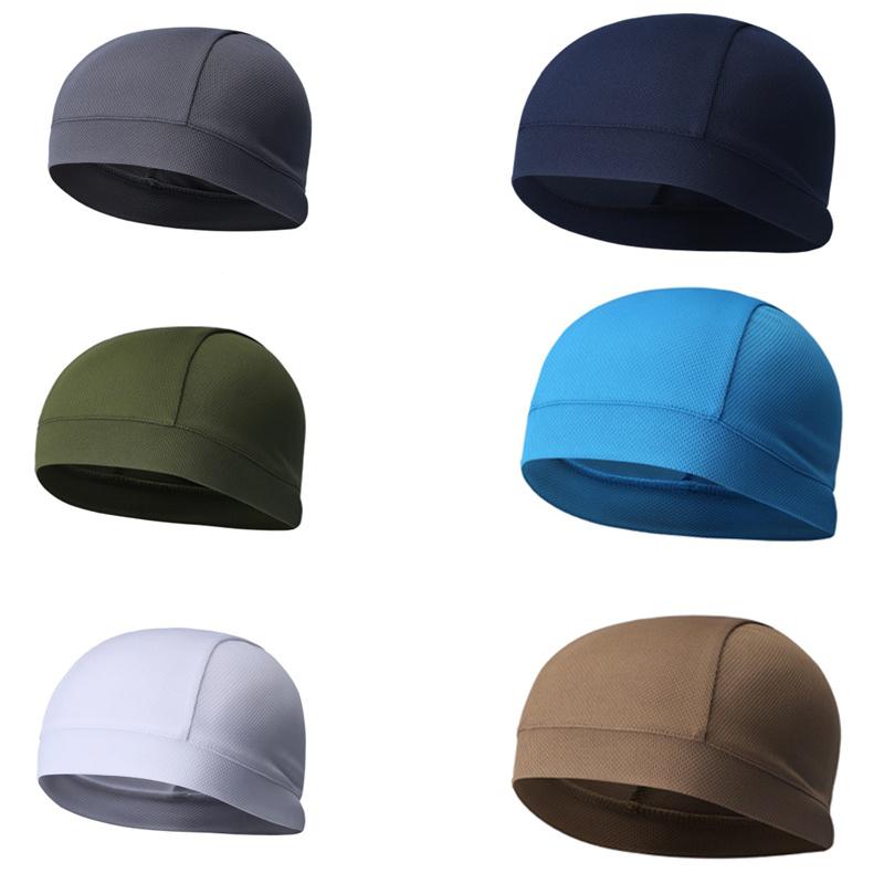 Buy Summer Men Cap Elastic Sweat Solid Color Headband For Outdoor