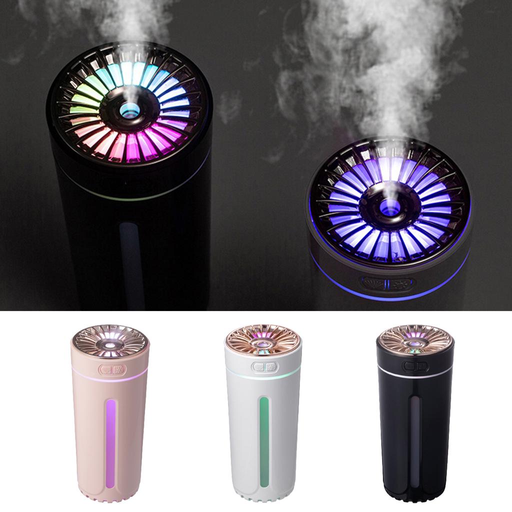 USB Air Purifier Lighting and Spray Modes Vehicle Aromatherapy Machine Colorful Night Light 30db Mute Humidification Equipment